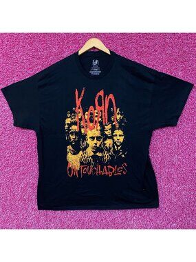 Korn Untouchable Album Cover Art Nu Metal Band T-Shirt XXL